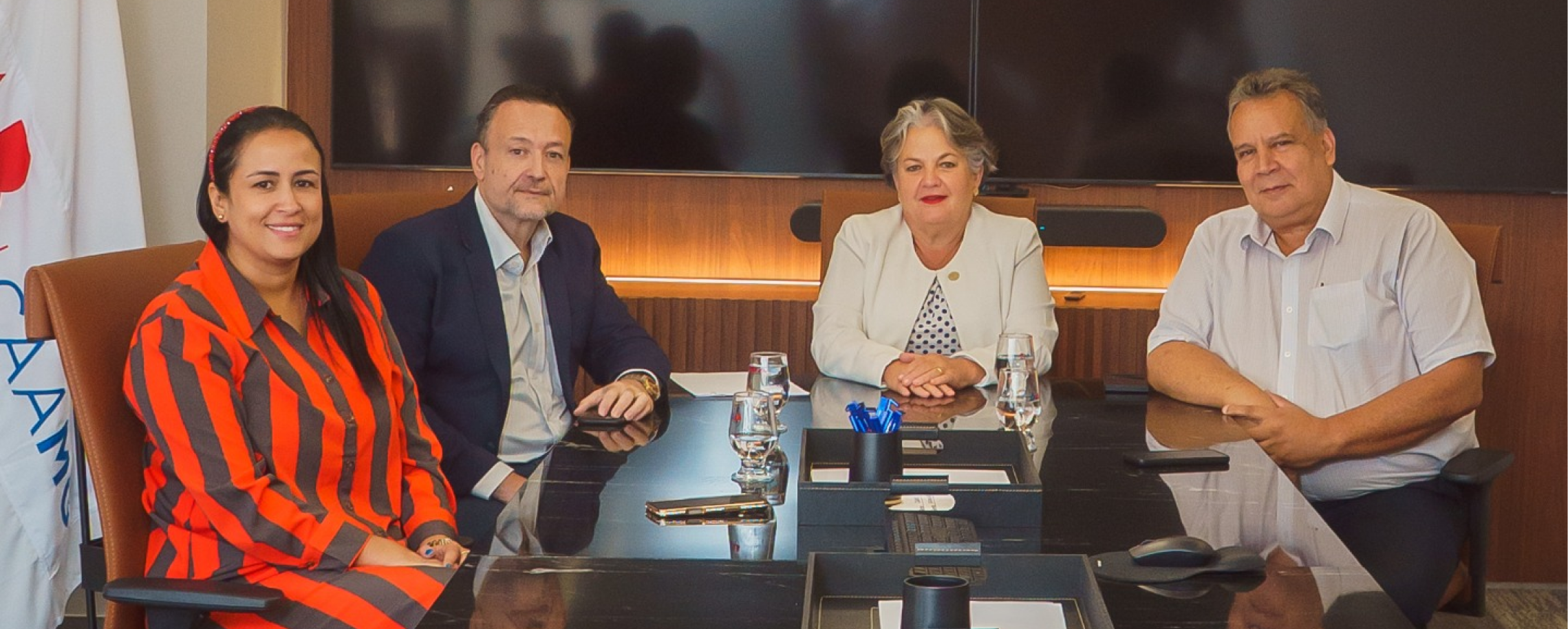 Reunião com a presidente da CAAMG